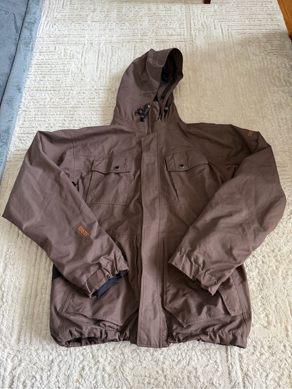 Sessions Summit Series Gore-Tex RECCO brown snow jacket